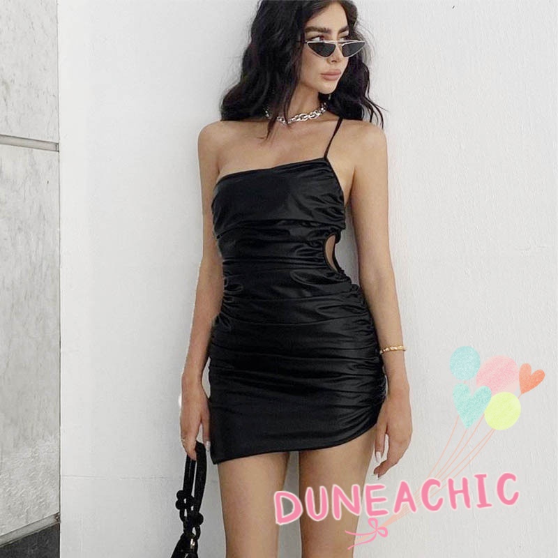 DUNEA Đầm dây hở lưng quyến rũ dành cho nữ