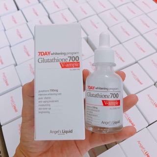 HUYẾT THANH TRẮNG DA 7 DAY WHITENING PROGRAM GLUTATHIONE 700 v-AMPLE