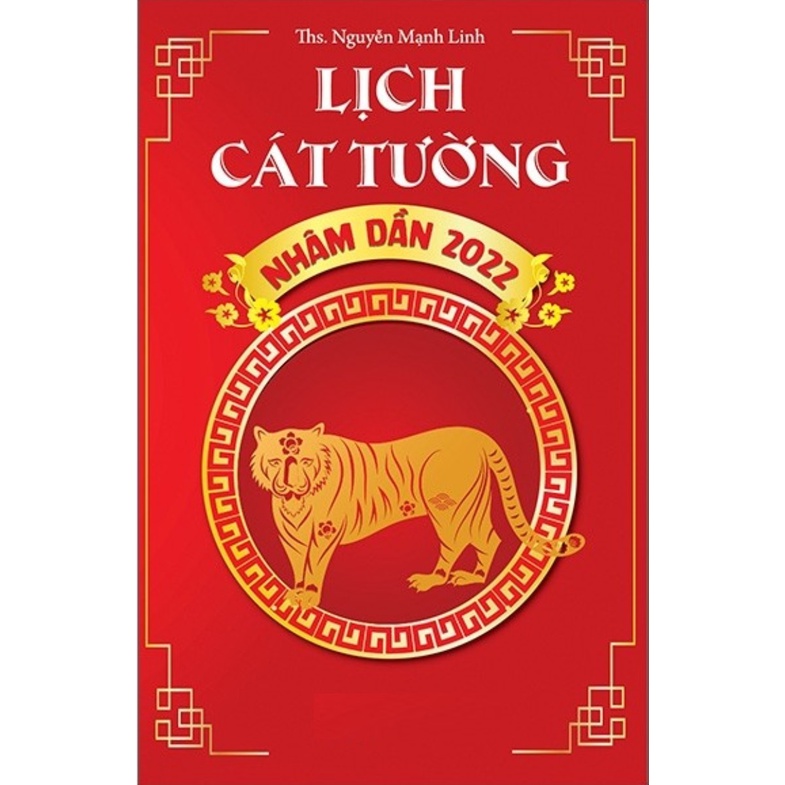 Sách - Lịch cát tường nhâm dần 2022