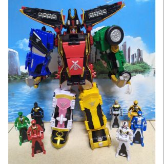 Mô hình robot siêu nhân hải tặc Kaizoku Gattai DX Gokai Bandai
2nd nobox ( không bao gồm key siêu nhân)