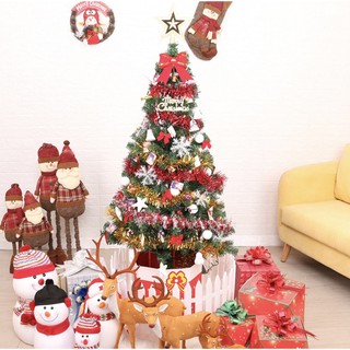 Cây thông Noel cao 1m5 CHÂN SẮT (full phụ kiện)