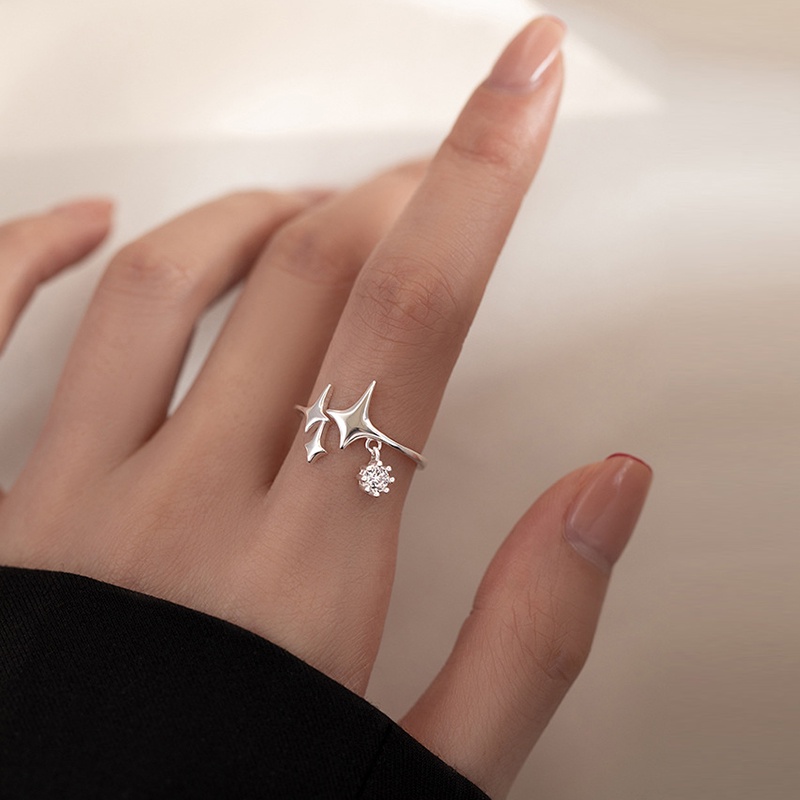 Nhẫn Đính Đá Thời Trang Dành Cho Nữ