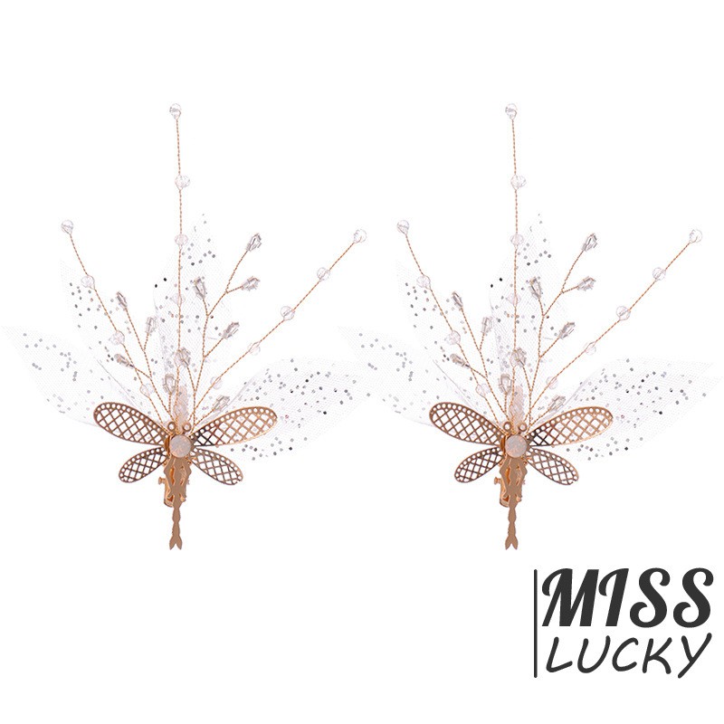 Kẹp Tóc Hình Bướm Đính Đá Sang Trọng Cho Nữ