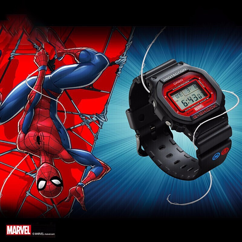 Đồng hồ thể thao nam nữ G-Shock DW-5600 Limited Iron Man Full phụ kiện