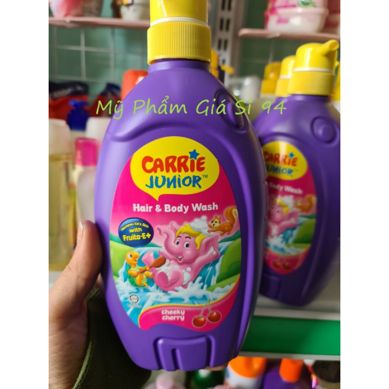 Sữa tắm gội cho bé Carrie Junior 700ml