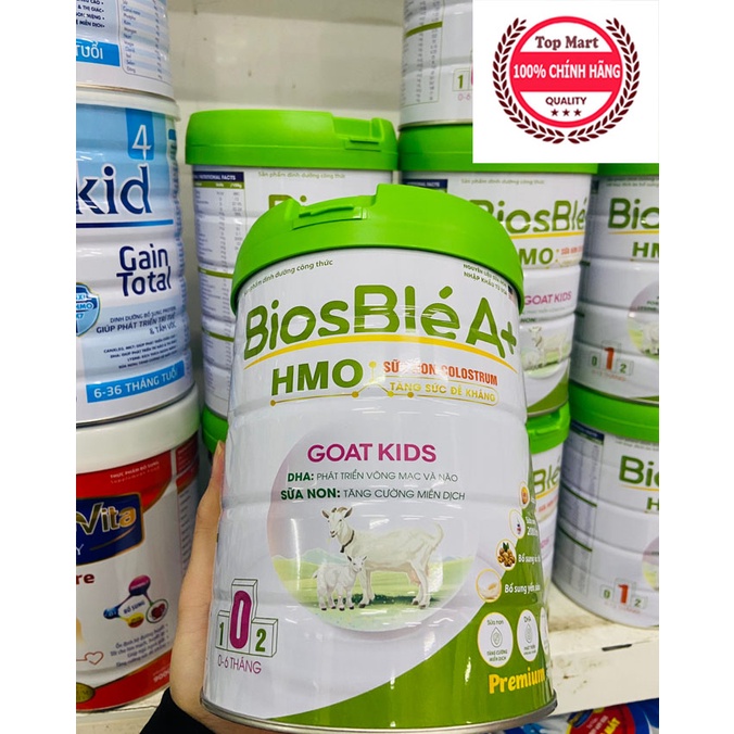 Sữa dê Biosble A+ Goat Kid số 0 - Sữa cho bé dị ứng đạm bò, phát triển thể chất trí não