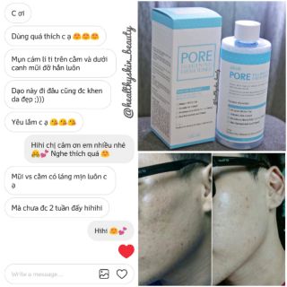 SALE 65% | Toner trị mụn - dưỡng trắng RIRE PORE TIGHTENING FRESH TONER