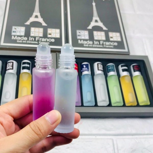 Set Nước Hoa Hình Tháp Dạng Lăn 6 Chai Trong 1 Bộ- Gift Set gồm 6 sản phẩm | BigBuy360 - bigbuy360.vn