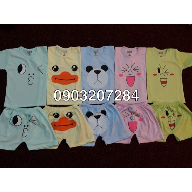 Set 5 bộ Cotton Cộc