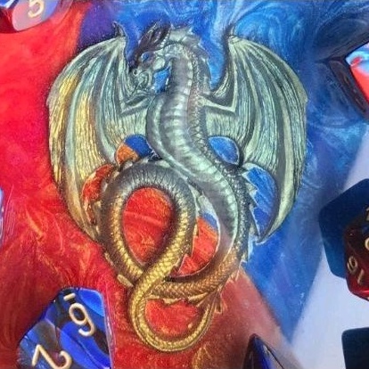 Khuôn Silicon Hình Rồng Dragon dùng trong thủ công Resin, Jesmonite, đất sét, xi măng, thạch cao....