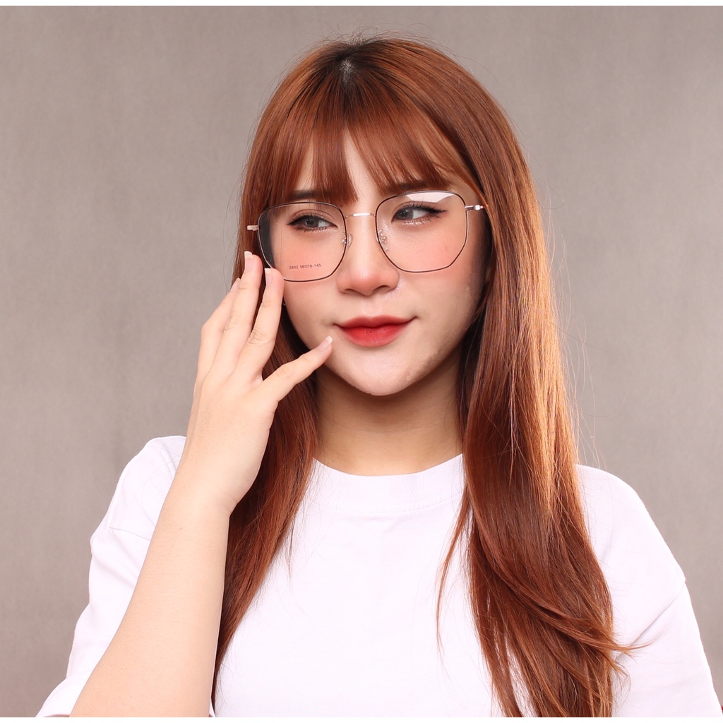 Gọng kính hợp kim 2802 thời trang nam nữ siêu nhẹ siêu bền OURESS