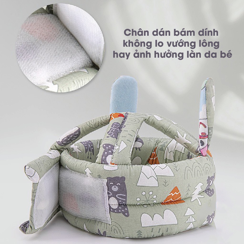 Mũ bảo hiểm cho bé tập đi và tập ngồi dùng cho trẻ từ 5-36 tháng tuổi