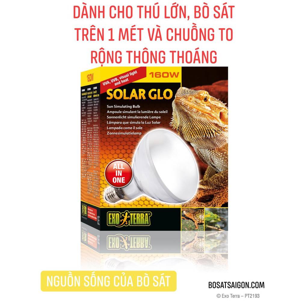 Đèn bò sát tổng hợp 3in1 / SOLAR GLO 80W - 125W - 160W