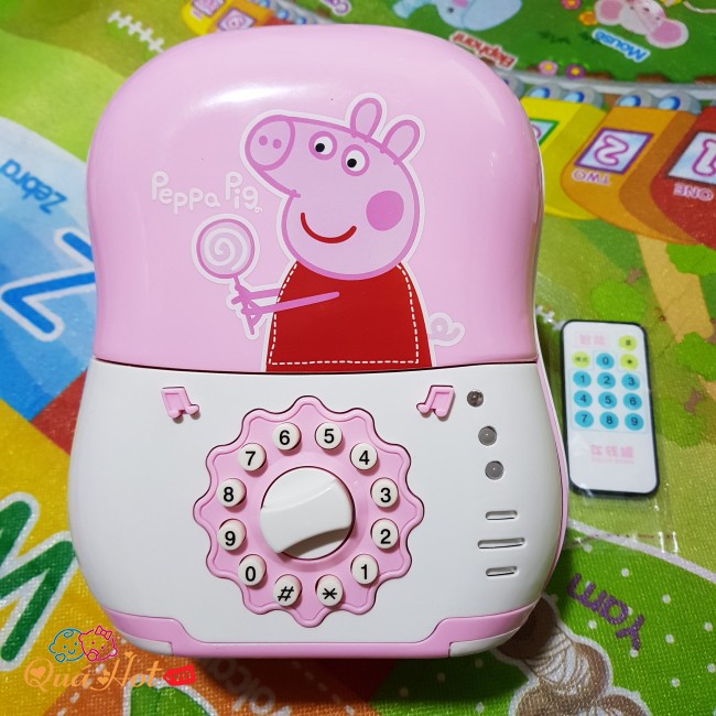 Két Sắt Thông Minh Heo Peppa & Elsa Dễ Thương Cho Bé