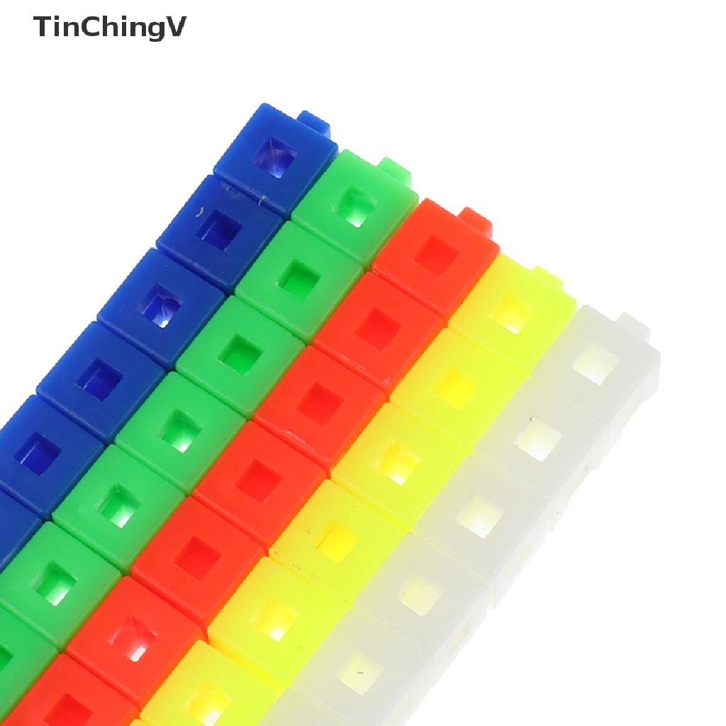 Bộ 100 Khối Lập Phương Đồ Chơi Học Toán Cho Bé
