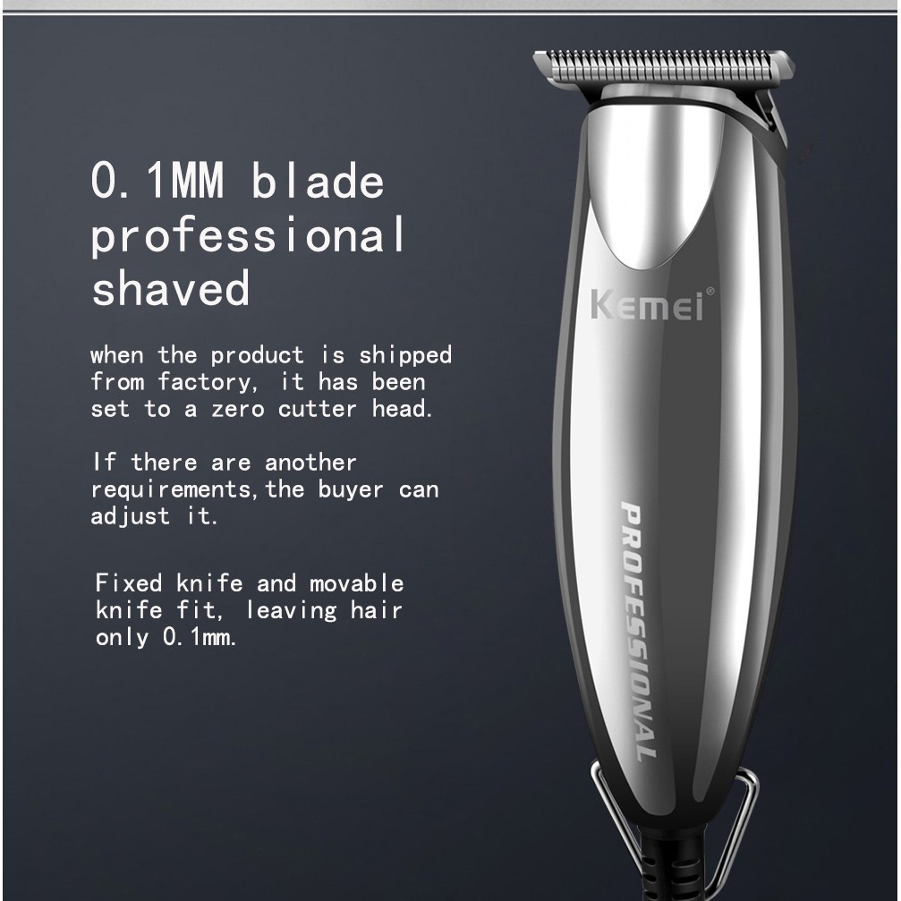 Tông Đơ Kemei KM-701 0mm Dùng Cắt Tỉa Râu/tóc Chất Lượng Cao