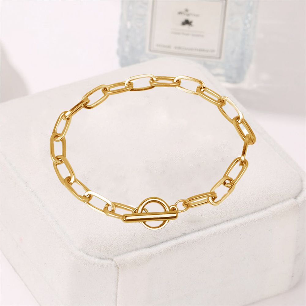 Vòng Đeo Tay Bằng Thép Không Gỉ Nhiều Màu Sắc Thời Trang
