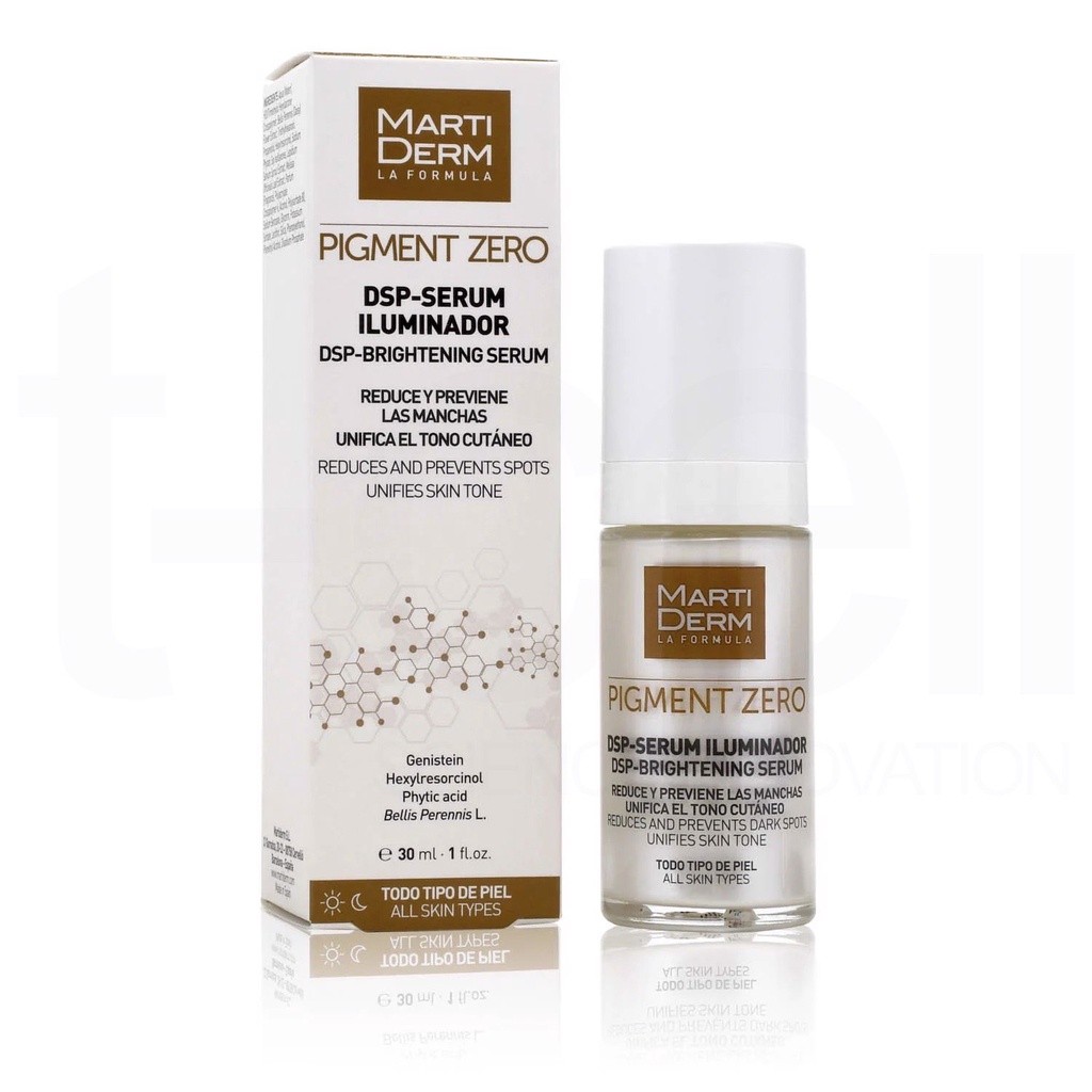 Tinh chất sáng da, mờ thâm MartiDerm Pigment Zero DSP Serum Illuminator (30ml)