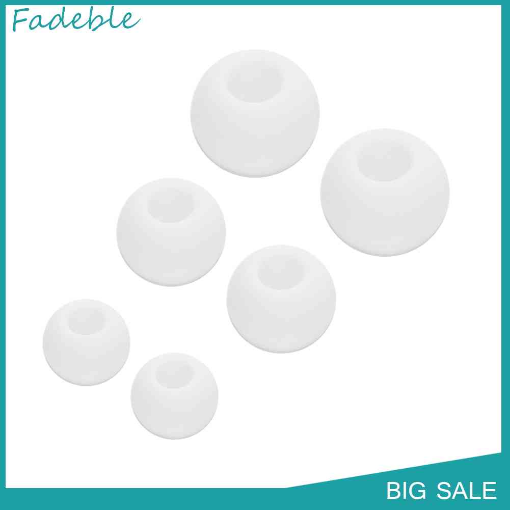 6 Mút Silicone Thay Thế Cho Tai Nghe KZ LZ A4 DZ9