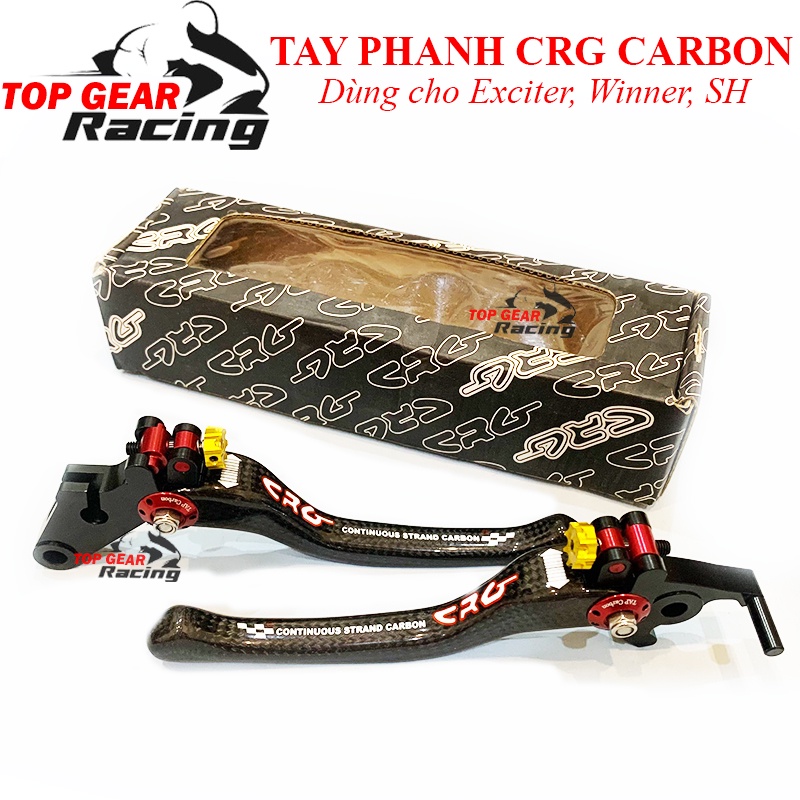 Tay Phanh Tay Thắng CRG Carbon Fiber Siêu Nhẹ Exciter, Winner, SH Giá 1 Đôi