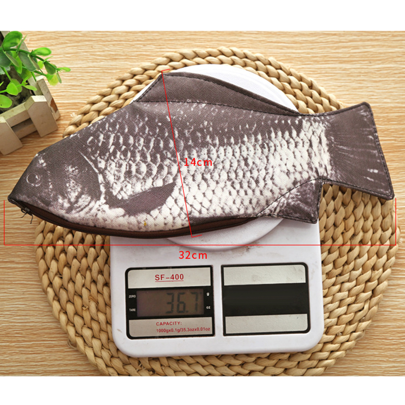 Túi đựng bút hình cá độc đáo cho nam và nữ