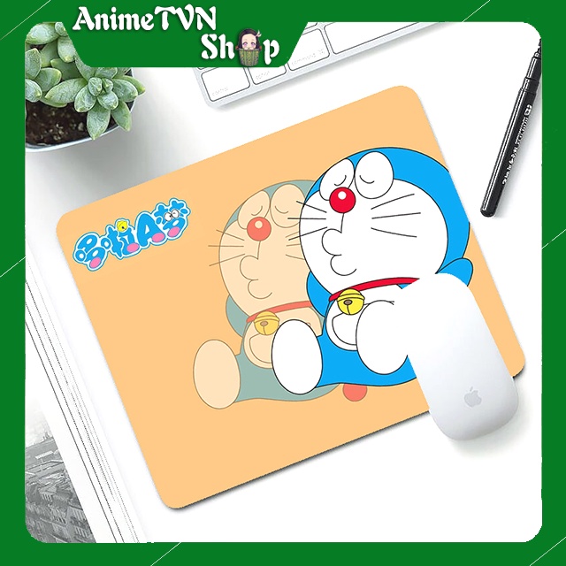 Miếng lót chuột hình Anime/Manga Doraemon - Hàng cao cấp từ cao su thiên nhiên