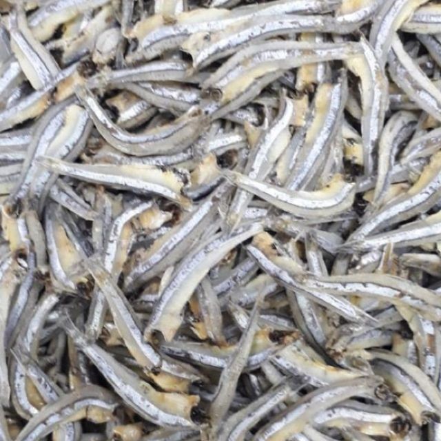 1kg CÁ CƠM XANH khô ngon
