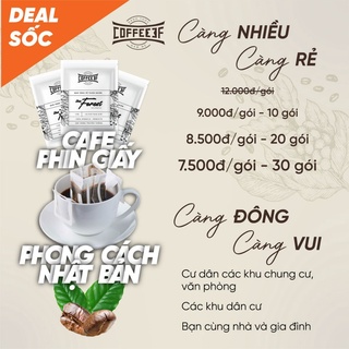 Combo Càng nhiều càng rẻ - Cafe phin giấy The Forest