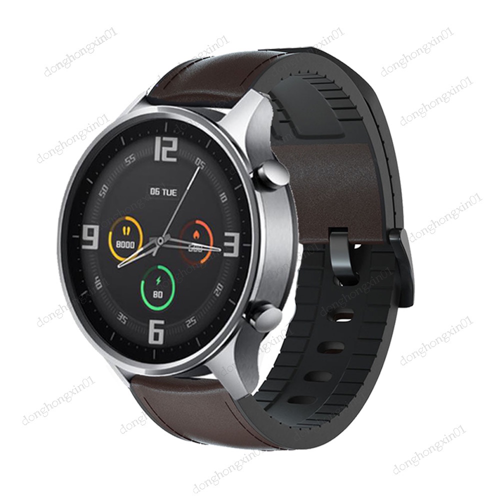 Dây Đeo Bằng Da 22mm Cho Đồng Hồ Thông Minh Xiaomi Watch S1 Active / Color 2