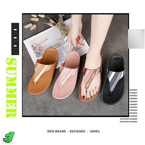 ANMYNA FITFLOP Xăng đan Đế Dày Thời Trang Mùa Hè Cho Nữ 7369-108356171