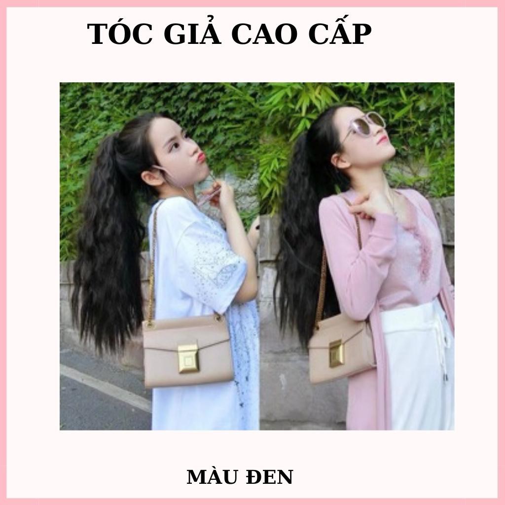 Tóc giả cột ❤️FREESHIP❤️ Tóc giả cột xù tơ cao cấp- kèm ảnh thật
