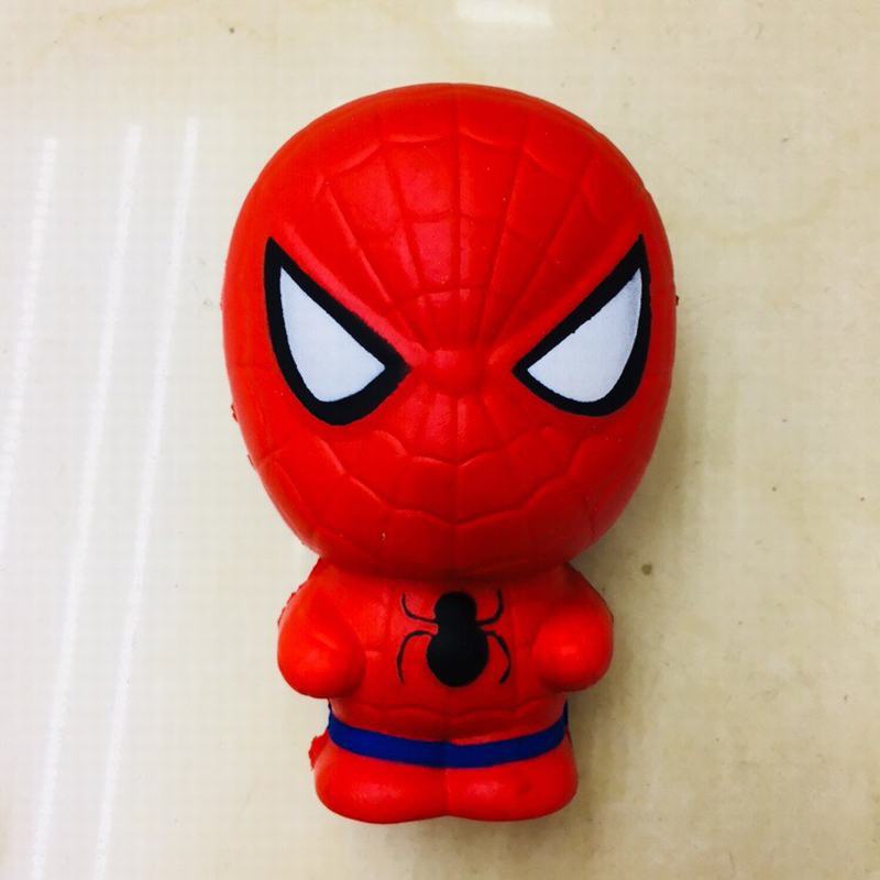 Squishy Lớn Hình người nhện đỏ avengers marvel Đồ Chơi Xốp Giảm Stress Hình mềm mịn dễ Thương đàn hồi Cho Bé