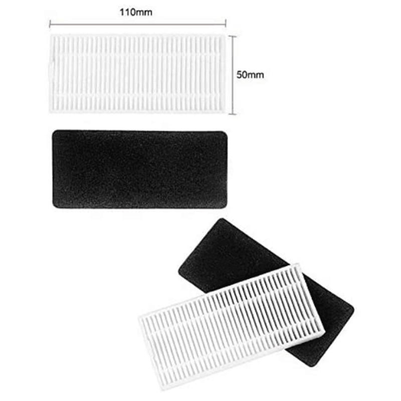 Chổi Quét Thay Thế Cho Robot Hút Bụi Ecovacs Dn622.11 Dn622.31 N79 N79S N79W