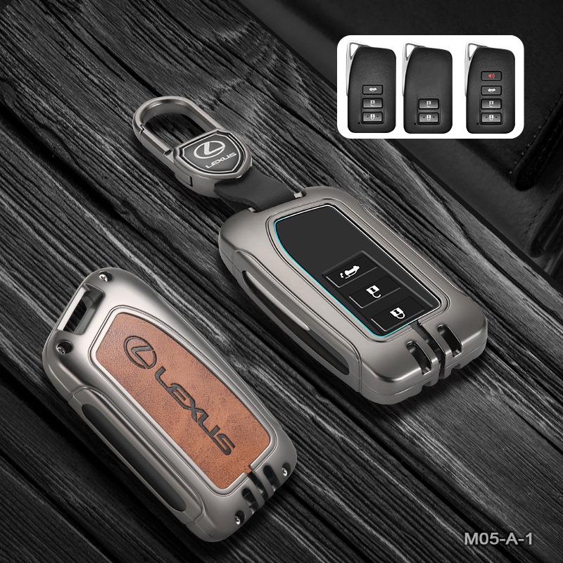 Vỏ ốp chìa khoá xe hơi, Bọc chìa ô tô Lexus RX 200T, RX 350 , LX 570 M05-A1 dolashop