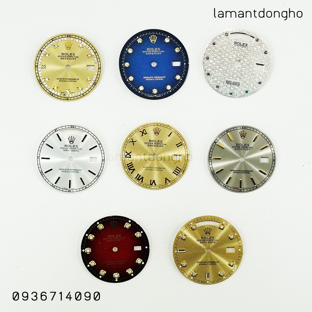 Mặt đồng hồ Rolex nam đẳng cấp cho máy 2836