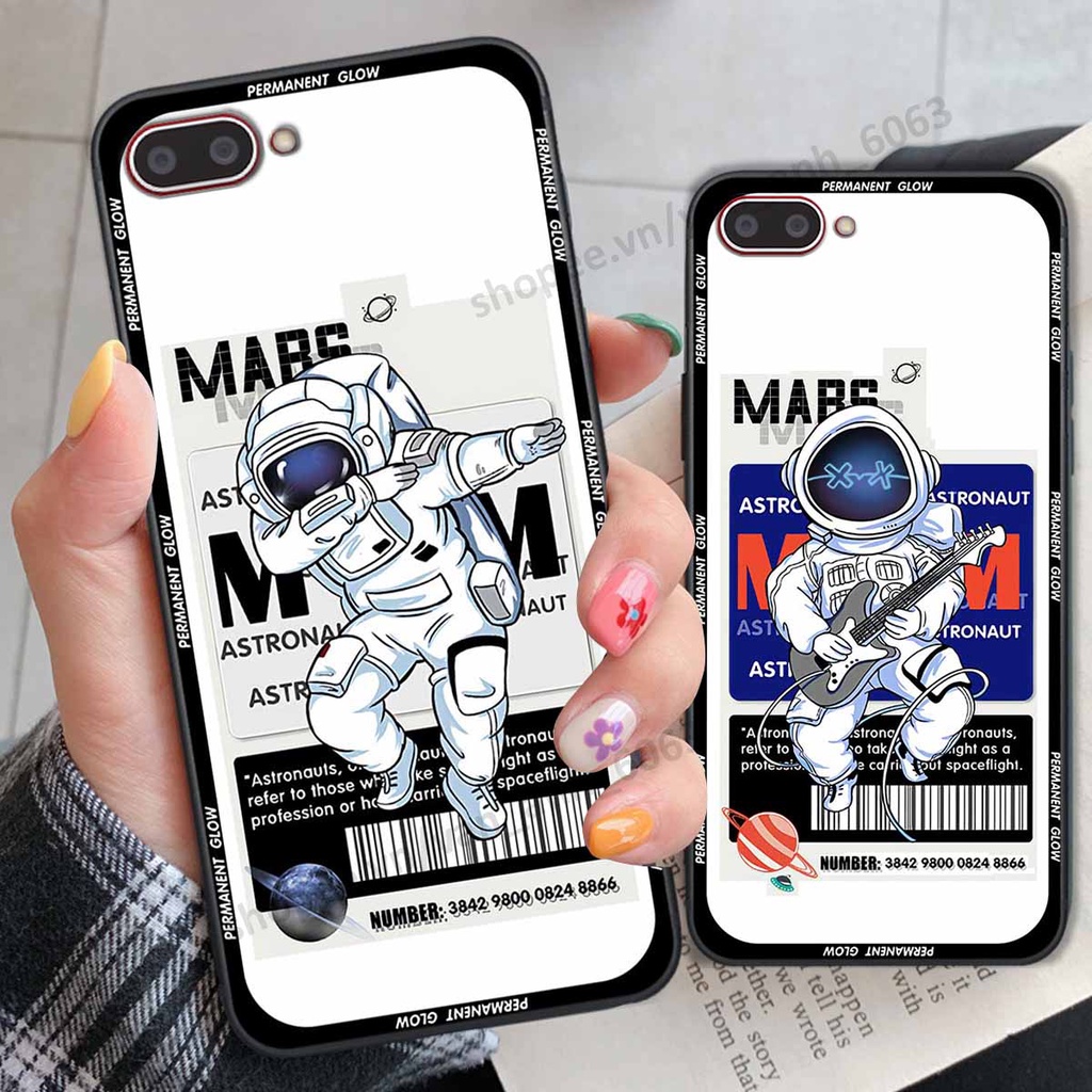 Ốp Oppo A3s / A1k be@r brick mars thời trang, ốp lưng điện thoại viền dẻo siêu chất