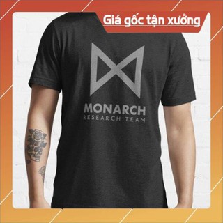Hot - áo thun monarch research team t-shirt - loại đẹp