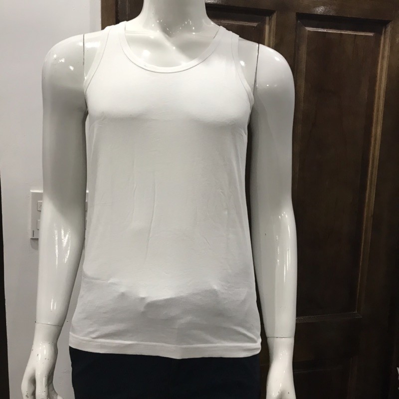 Áo ba lỗ nam ARISTINO 100% cotton mềm mát không xù không bai gião AC21 (Sẵn hàng đủ size) | BigBuy360 - bigbuy360.vn