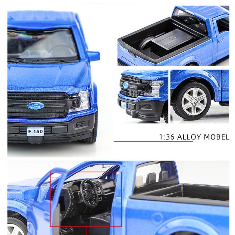 Mô Hình Xe Hơi Ford F150 Bằng Hợp Kim Tỉ Lệ 1: 36