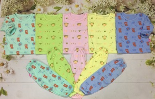 Set 5  bộ dài  tay cho bé