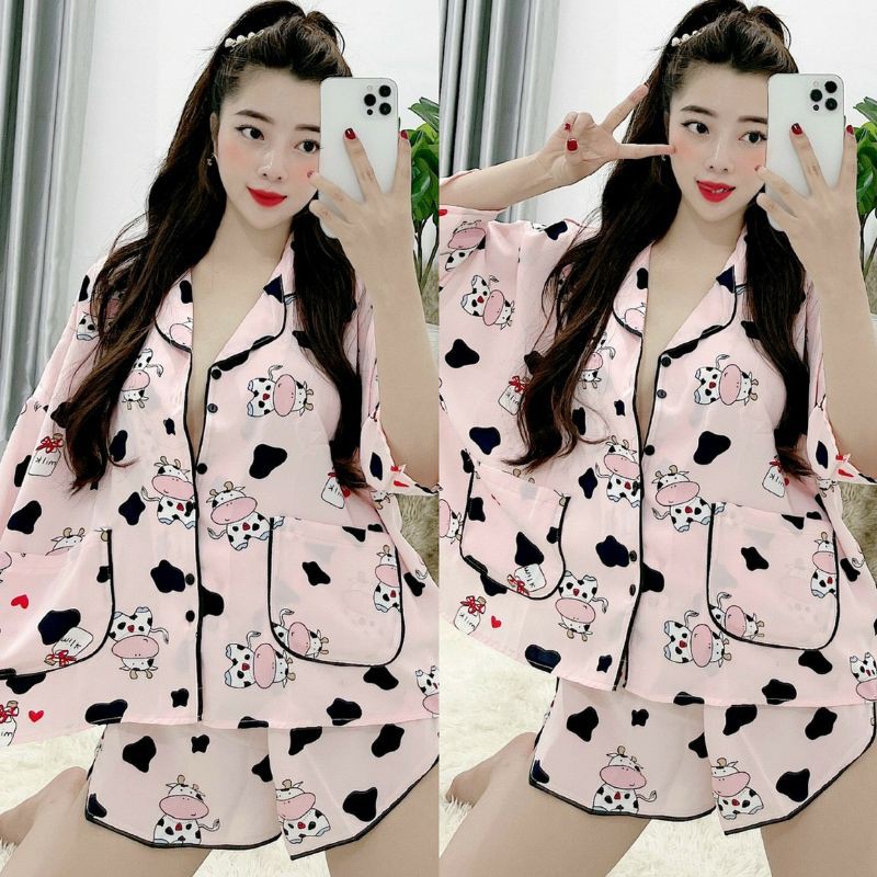 PIJAMA ĐÙI CÁNH DƠI CAO CẤP _ LỤA MAINGO | BigBuy360 - bigbuy360.vn