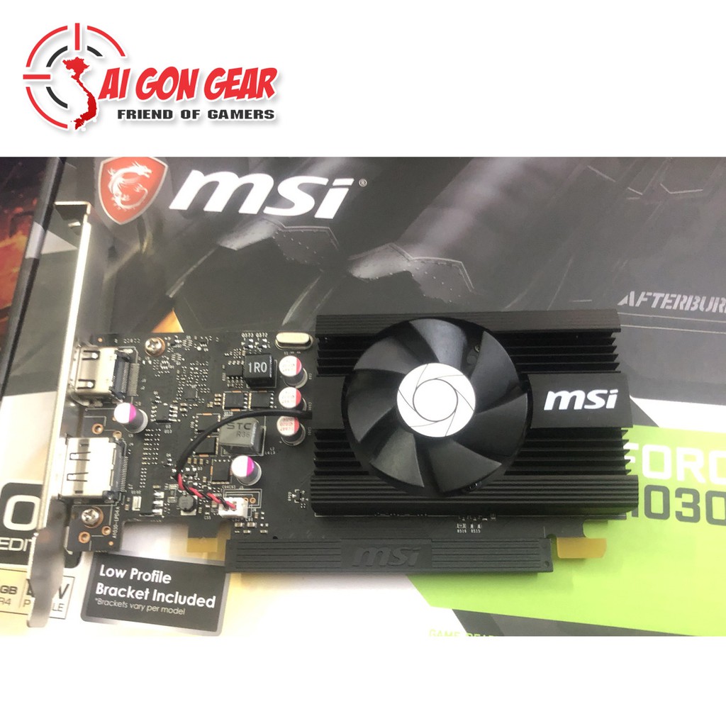 Card màn hình MSI GeForce GT 1030 2GD4 LP OC