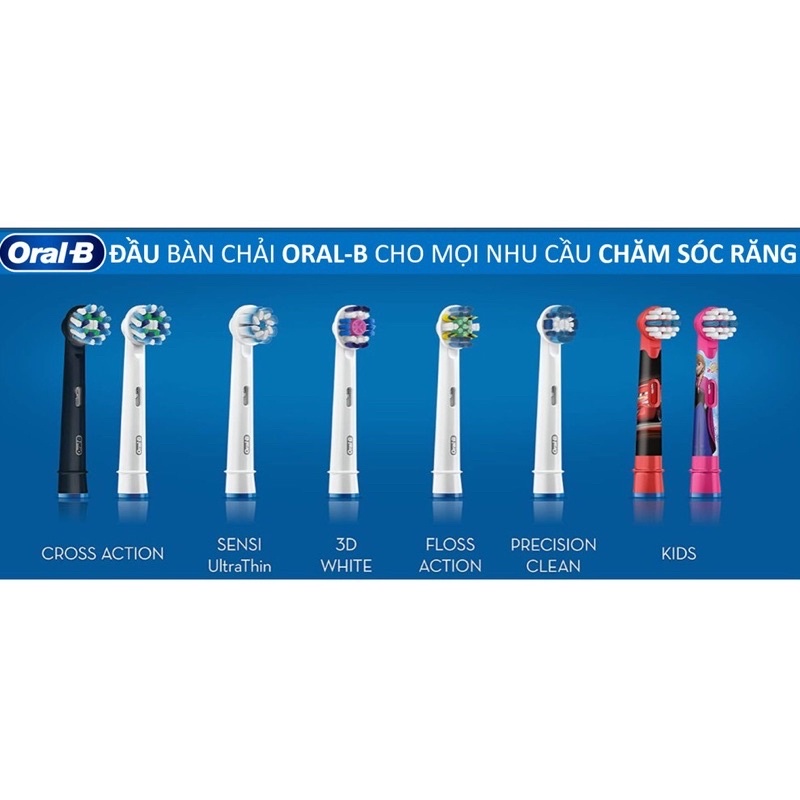 Bàn Chải Đánh Răng Điện Oral-B Chạy Pin AA