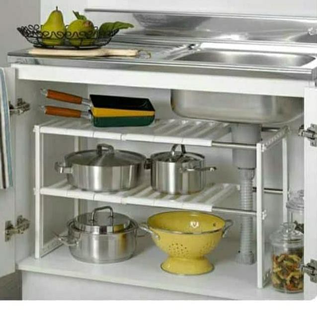 Giá Để Chén Dĩa 2 Tầng Tiện Dụng Cho Nhà Bếp