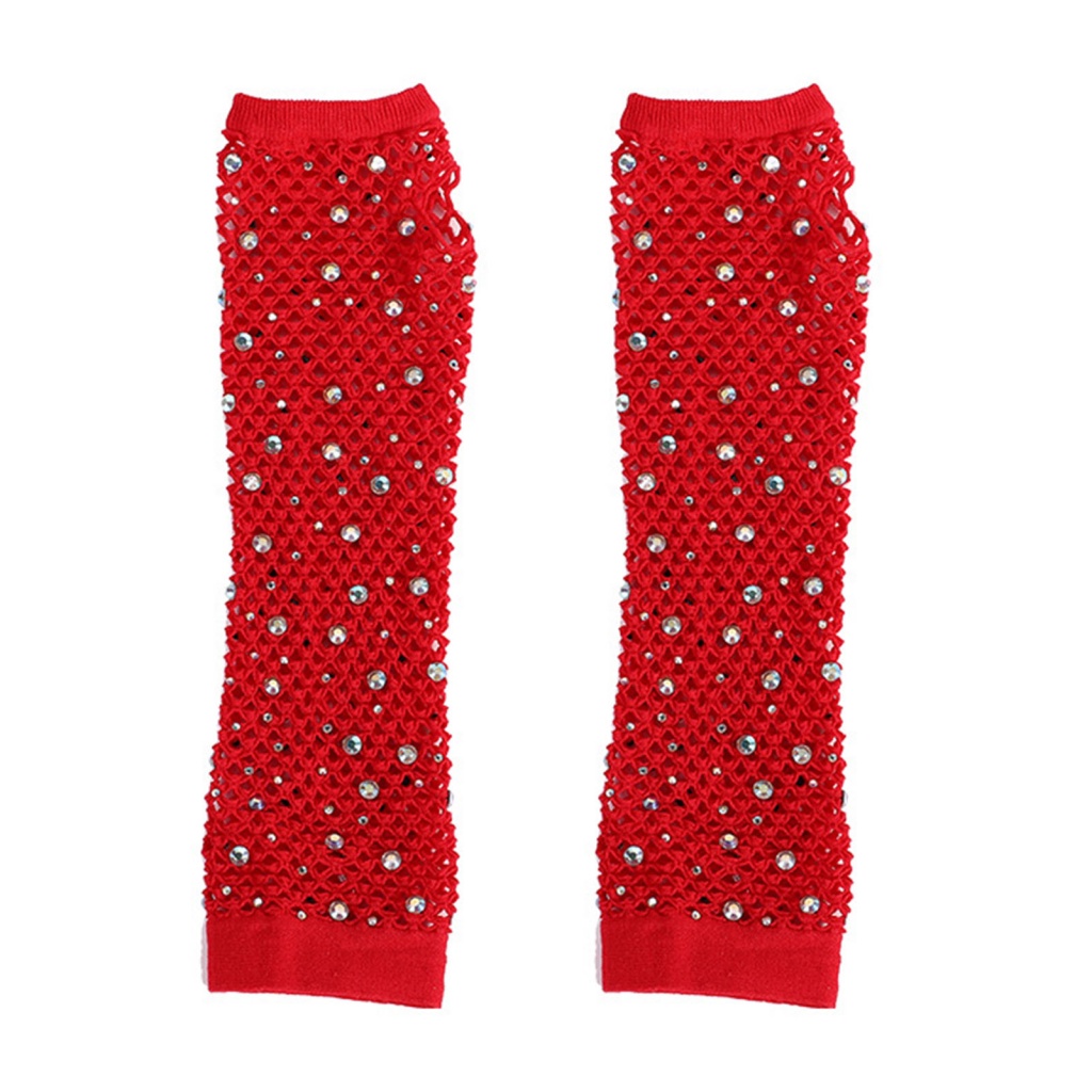 Găng Tay Lưới Siêu Nhẹ Co Giãn Tốt Thích Hợp Biểu Diễn Lễ Hội Cho Nữ