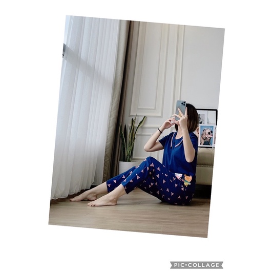 bộ cotton dài