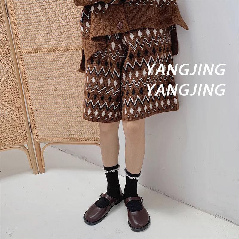 Vớ Cotton nguyên chất viền ren đính ngọc trai phong cách Nhật Bản dễ thương 16
