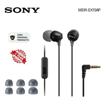 Tai Nghe Nhét Tai Sony Mdr-Ex15Ap Với Jack 3.5mm