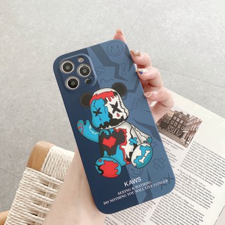 KAWS IPHONE Ốp Lưng Họa Tiết Rằn Ri Độc Đáo Cho Iphone12 Iphone7 / 8 / Se2 Iphone7Plus / 8plus Iphone12Pro Iphone12Pro Iphone12Pro Iphone12Pro