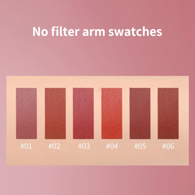 Son Môi Lameila Chống Thấm Nước Và Mồ Hôi Lâu Trôi Trang Điểm Tự Nhiên Không Dính Cốc 6 Màu Tùy Chọn